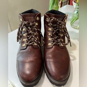 Sezane Raphael leather boots